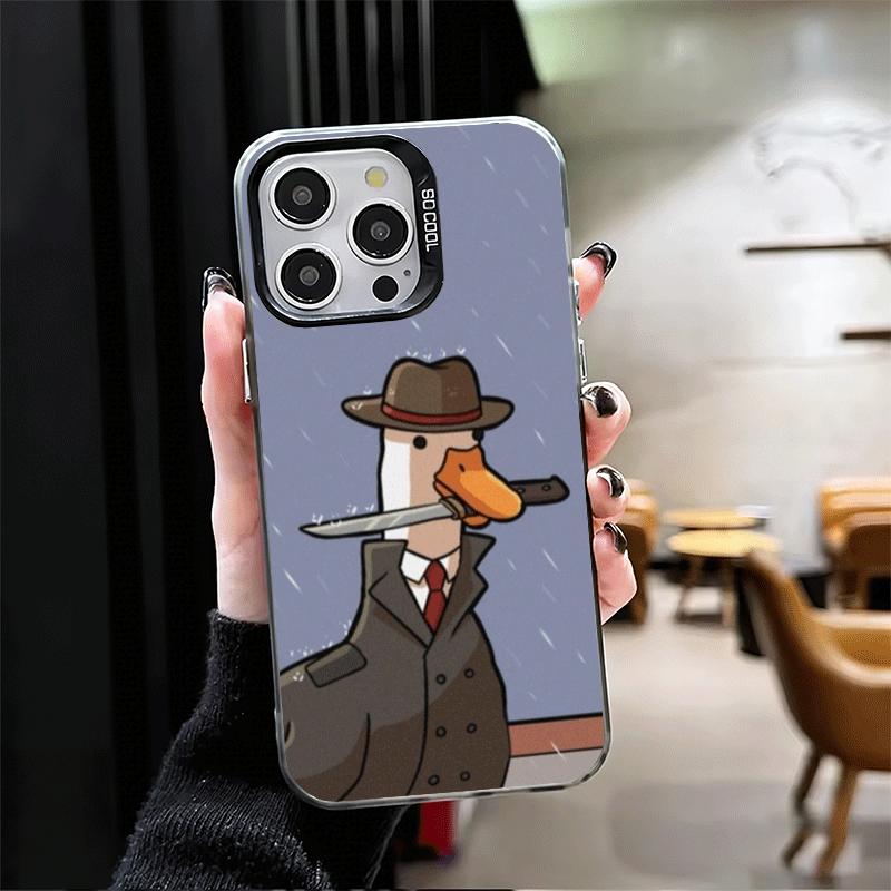 Funny Cartoon Goose Game Shockproof Phone Case for iPhone 17 Air 16 16E 15 Pro Max 14 Plus 13 Mini 12 Back Cover Anti Fall Funda iPhone 16E
Funny Cartoon Goose Game Shockproof Phone Case for iPhone 17 Air 16 16E 15 Pro Max 14 Plus 13 Mini 12 Back Cover Anti Fall Funda iPhone 16E