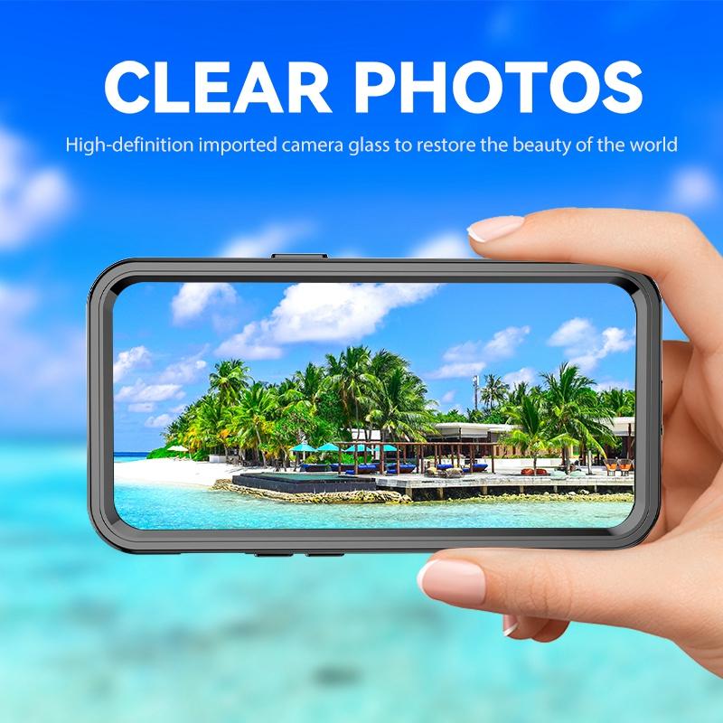 REDPEPPER PRO Series for iPhone 14 Pro IP68 Waterproof Transparent Phone Case Drop-proof Back Cover A
REDPEPPER PRO Series for iPhone 14 Pro IP68 Waterproof Transparent Phone Case Drop-proof Back Cover A