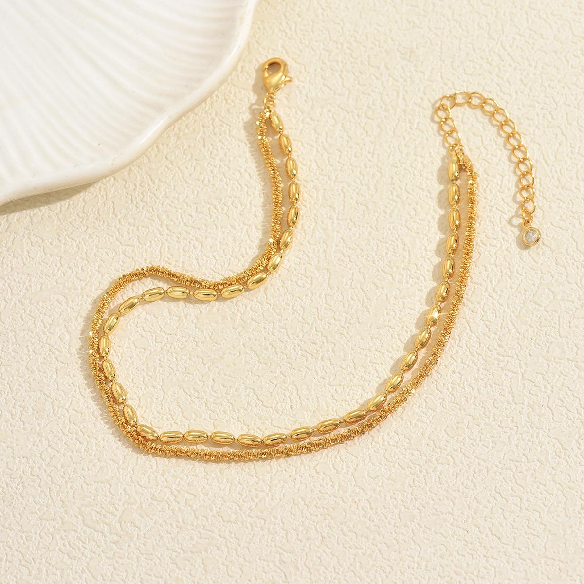 Fashion Women s Anklet Personality Geometric Multi-layer Design Anklet Versatile High-end Feel Foot Jewelry SL7982
Fashion Women s Anklet Personality Geometric Multi-layer Design Anklet Versatile High-end Feel Foot Jewelry SL7982