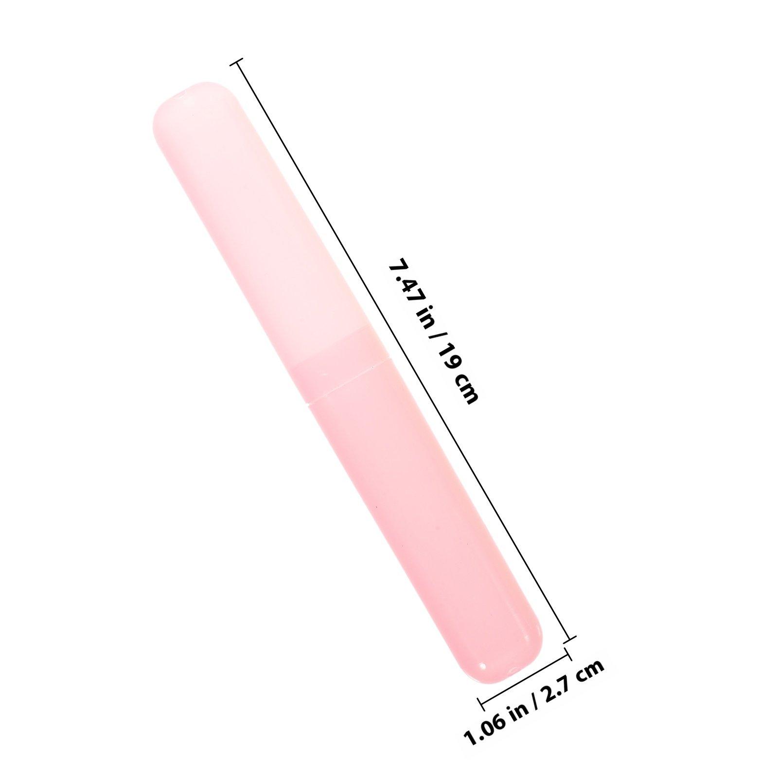 4Pcs Portable Toothbrush Storage Box Plastic Travel Toothbrush Case with Toothpaste Compartment for Home Bathroom Dorm Outdoor
4Pcs Portable Toothbrush Storage Box Plastic Travel Toothbrush Case with Toothpaste Compartment for Home Bathroom Dorm Outdoor
