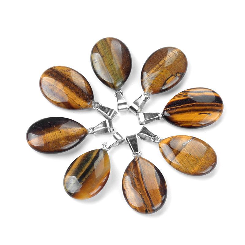 Плоское ожерелье с подвеской в форме капли - подвеска в форме капли из натурального агата для самостоятельного изготовления ювелирных изделий, модное ожерелье (1Pcs)Tigers Eye
Плоское ожерелье с подвеской в форме капли - подвеска в форме капли из натурального агата для самостоятельного изготовления ювелирных изделий, модное ожерелье (1Pcs)Tigers Eye