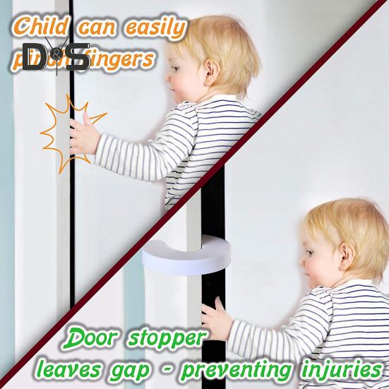 6 Pcs Slam Proof Doorstop Door Kids Finger Pinch Guard Foam Doorstop to Prevent Slamming And Keep Door Open for Door Edge A
6 Pcs Slam Proof Doorstop Door Kids Finger Pinch Guard Foam Doorstop to Prevent Slamming And Keep Door Open for Door Edge A
