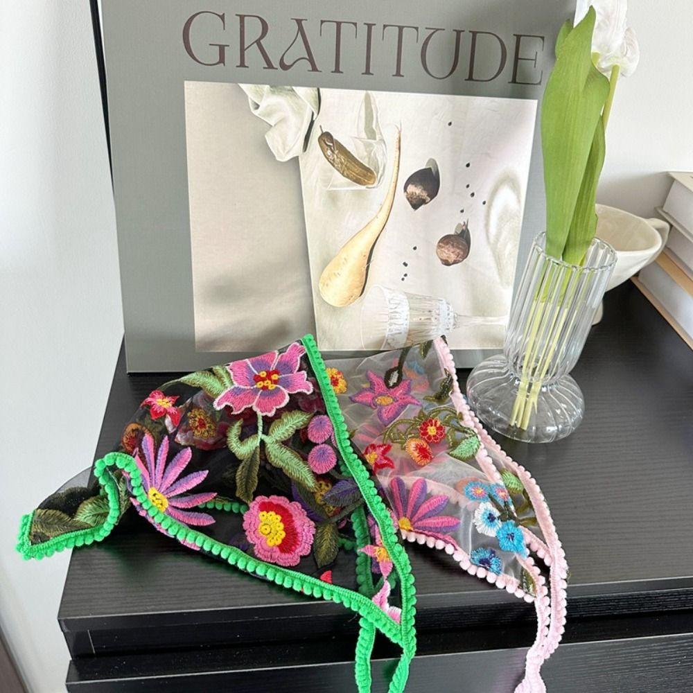 Hair Band Lace Flower Hair Scarf Lace Kerchief Lace Hair Scarf New Sun Protection Headscarf
Hair Band Lace Flower Hair Scarf Lace Kerchief Lace Hair Scarf New Sun Protection Headscarf