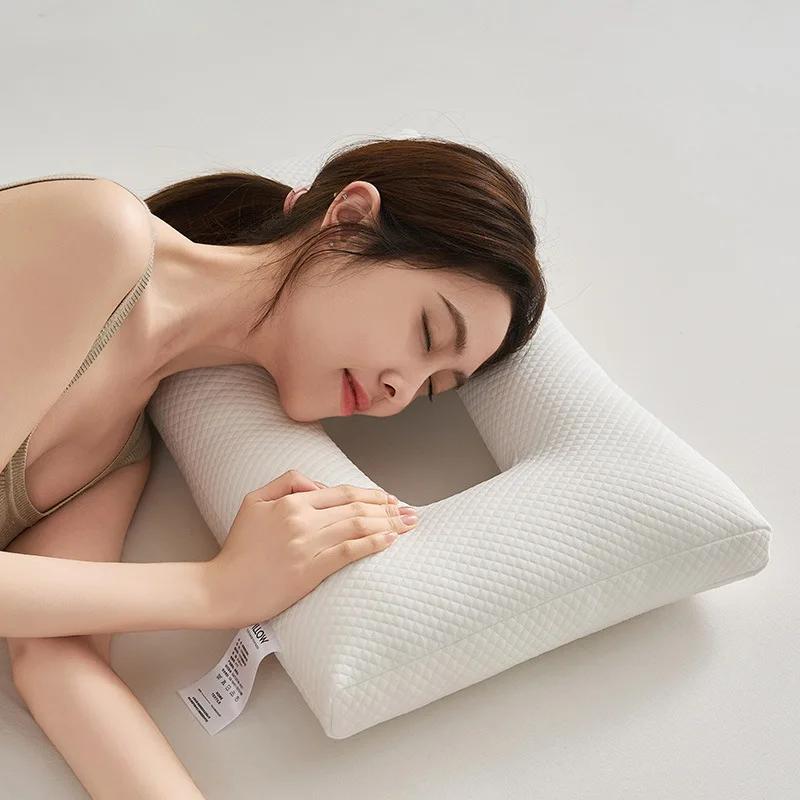 Ear protection pillow, side sleeping non pressure ear pillow, bedridden elderly pillow, ear piercing headphone 36x60cm
Ear protection pillow, side sleeping non pressure ear pillow, bedridden elderly pillow, ear piercing headphone 36x60cm