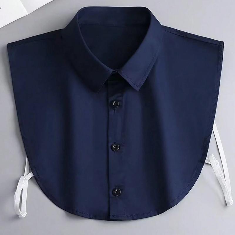 3pcs Multifunctional Professional Style Shirt with Fake Collar,Square Collar,Fake Collar,Suitable for Pairing with Formal Cloths темно-синього кольору
3pcs Multifunctional Professional Style Shirt with Fake Collar,Square Collar,Fake Collar,Suitable for Pairing with Formal Cloths темно-синього кольору