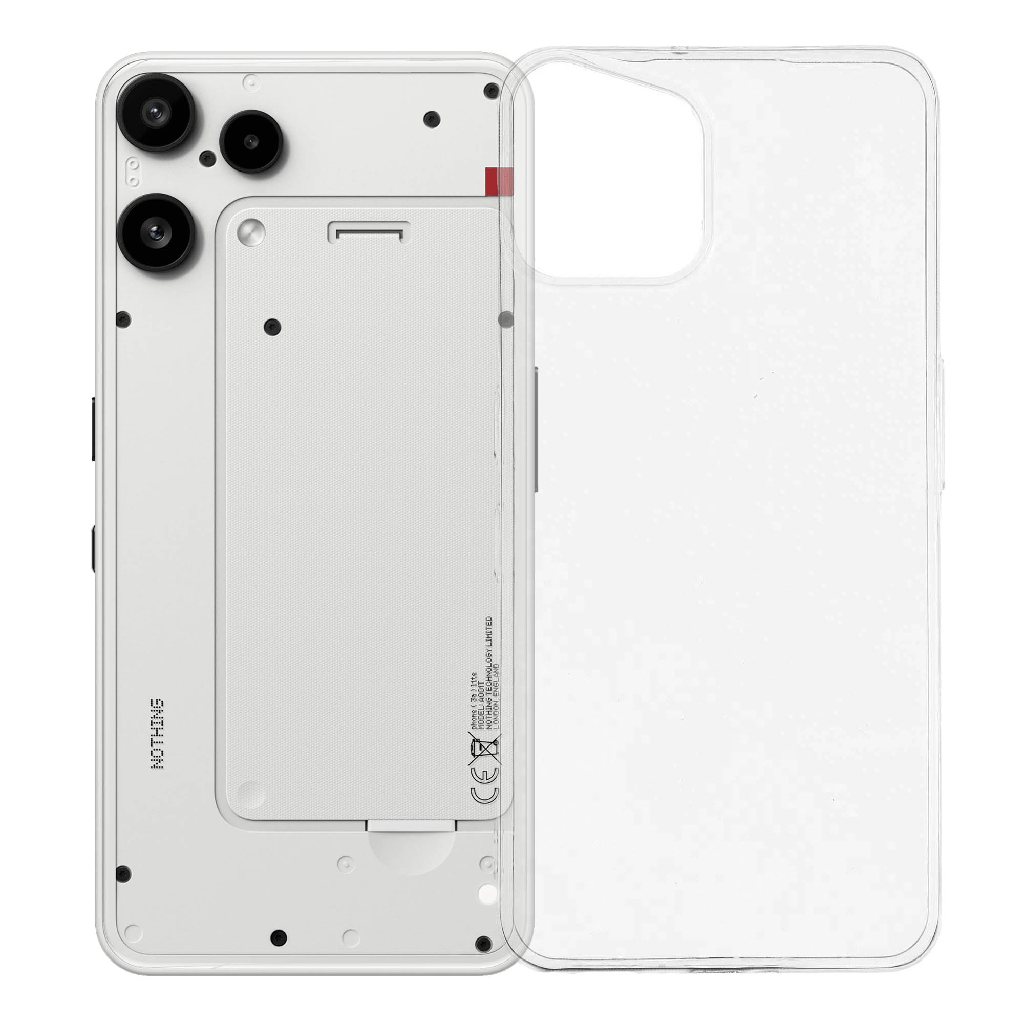 For Nothing Phone (3a) Lite 5G Case Watermark Resistant TPU Clear Phone Back Cover
For Nothing Phone (3a) Lite 5G Case Watermark Resistant TPU Clear Phone Back Cover