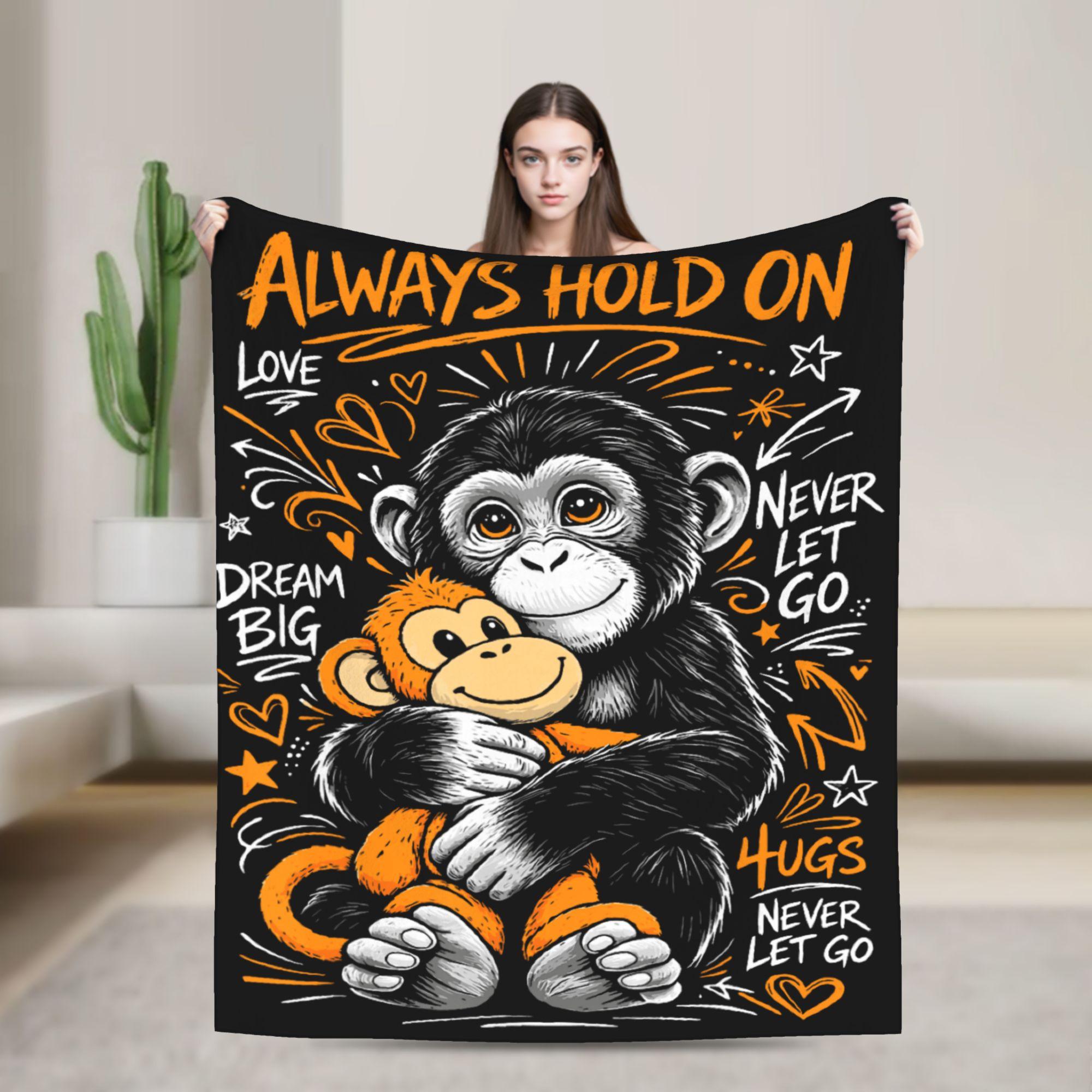 Soft Blanket Picnic Retro Cute Monkey Punch Cute Monkey Bedding Throws Casual Bedspread For Bedroom 75x100cm (30x40inch)
Soft Blanket Picnic Retro Cute Monkey Punch Cute Monkey Bedding Throws Casual Bedspread For Bedroom 75x100cm (30x40inch)