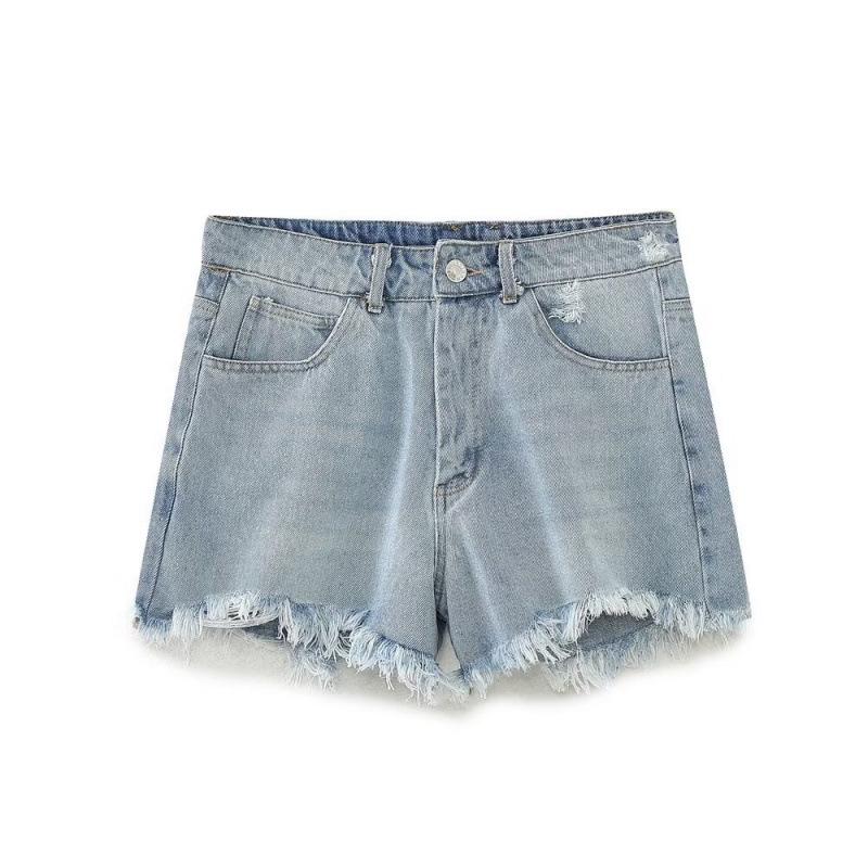 New Summer Street Fashion: European & American Casual Ripped Denim Shorts for Women M синий
New Summer Street Fashion: European & American Casual Ripped Denim Shorts for Women M синий