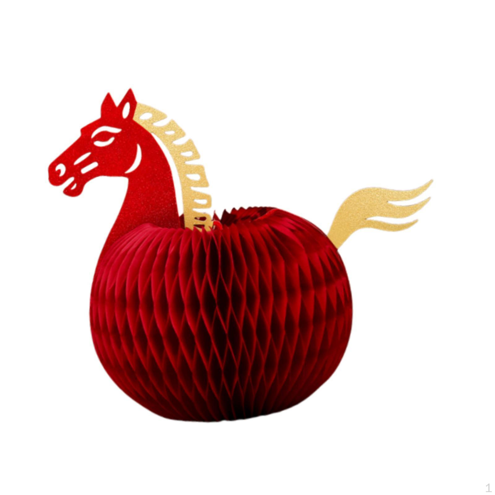 Chinese Lantern Year Honeycomb Centerpiece Horse Ornament Paper Party Favor Suitable for Gifts S
Chinese Lantern Year Honeycomb Centerpiece Horse Ornament Paper Party Favor Suitable for Gifts S
