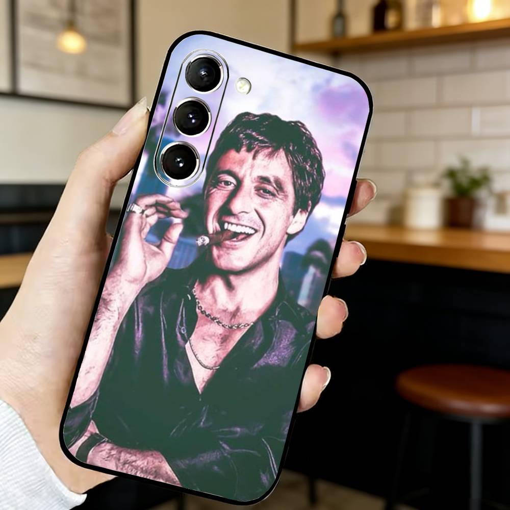 Classic Tonny Montanas Scar-Face Phone Case For Samsung S24,21,22,23,30,Ultra,S20,Plus,Fe,Lite, Black Soft Cover Samsung S20ULTRA5G
Classic Tonny Montanas Scar-Face Phone Case For Samsung S24,21,22,23,30,Ultra,S20,Plus,Fe,Lite, Black Soft Cover Samsung S20ULTRA5G