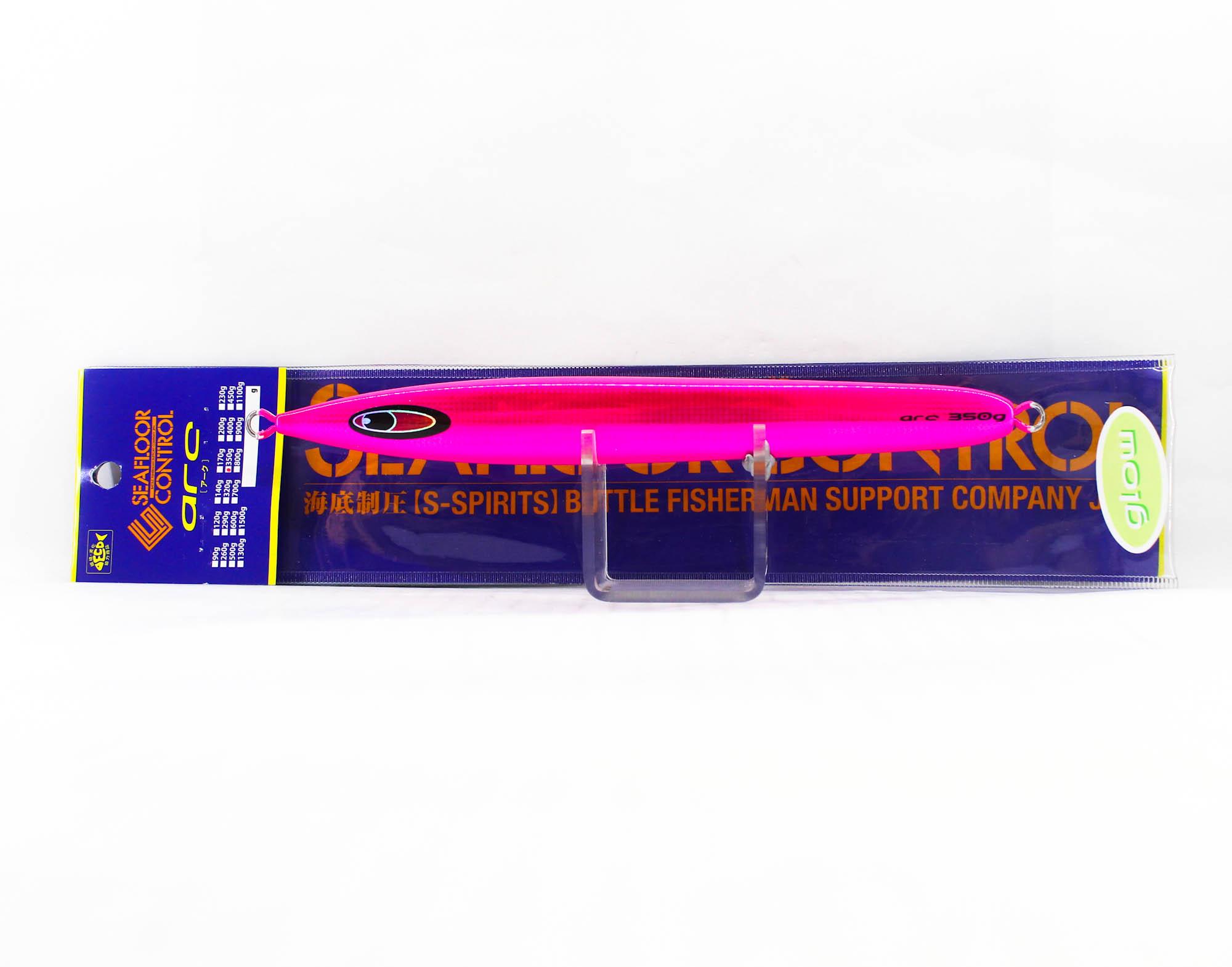 Контроль дна Металлическая джиг-приманка Arc 350 грамм Chart Pink Zebra Glow GR (0981)
Контроль дна Металлическая джиг-приманка Arc 350 грамм Chart Pink Zebra Glow GR (0981)