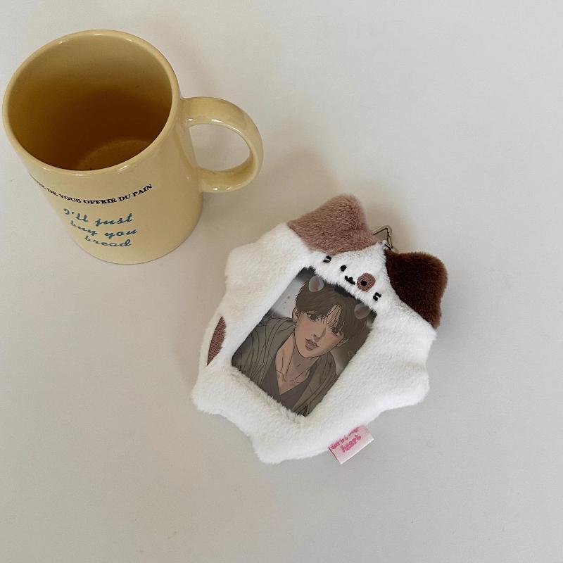Original Cat Plush Photo Frame for 3 Inch Kpop Anime Card Holder Kitten Ins Polaroid Sleeves Photo Protective Cover Bag Keychain
Original Cat Plush Photo Frame for 3 Inch Kpop Anime Card Holder Kitten Ins Polaroid Sleeves Photo Protective Cover Bag Keychain