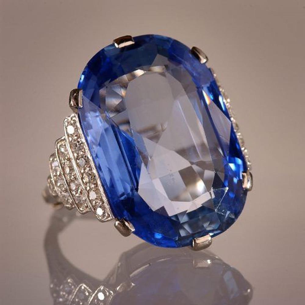 Huitan Gorgeous Big Oval Blue CZ Rings for Lady Anniversary Party Luxury Elegant Female Rings Nice Birthday Gift Fashion Zircon 8
Huitan Gorgeous Big Oval Blue CZ Rings for Lady Anniversary Party Luxury Elegant Female Rings Nice Birthday Gift Fashion Zircon 8