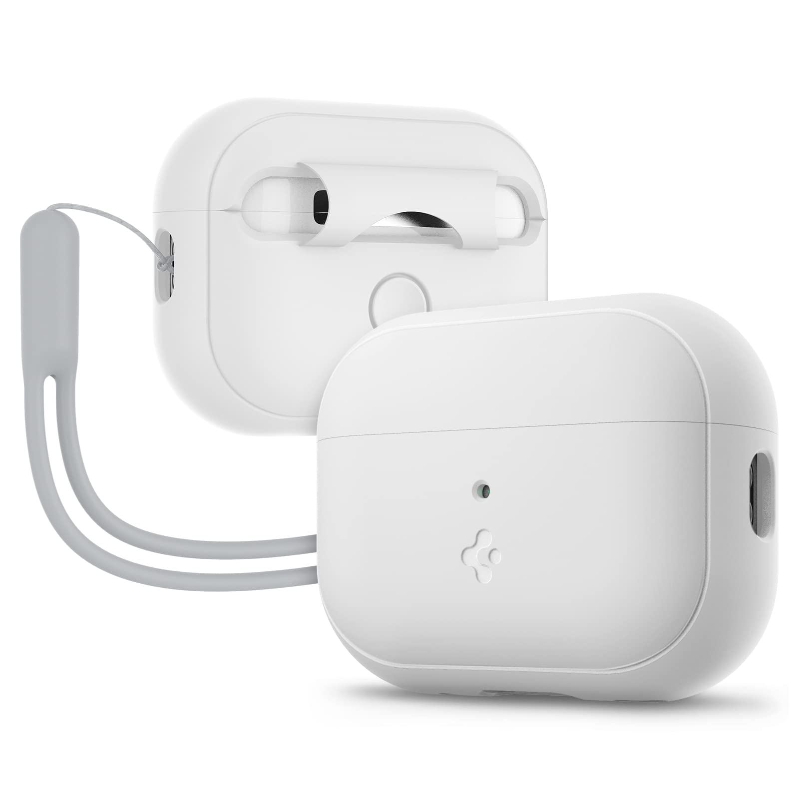 Чехол Spigen Airpods Pro2 с ремешком, силиконовым карабином, простой чехол для хранения, легкий, устойчивый к царапинам, пылезащитный, амортизирующий, беспроводная зарядка
Чехол Spigen Airpods Pro2 с ремешком, силиконовым карабином, простой чехол для хранения, легкий, устойчивый к царапинам, пылезащитный, амортизирующий, беспроводная зарядка