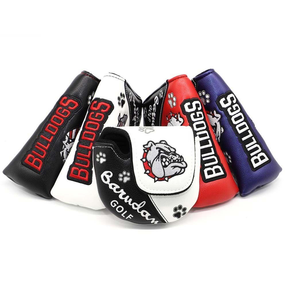 Golf Putter Cover Golf Mallet Putter Cover Bulldog Golf Headcover Golf Head Cover Putter Headcover A синій/чорний
Golf Putter Cover Golf Mallet Putter Cover Bulldog Golf Headcover Golf Head Cover Putter Headcover A синій/чорний