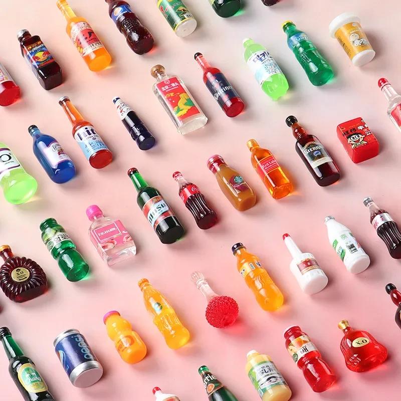10pcs Resin mini DIY bottle 1: 6 Mini Dollhouse Supermarket Food and Snack Decoration Ornaments Beverage bottle accessories
10pcs Resin mini DIY bottle 1: 6 Mini Dollhouse Supermarket Food and Snack Decoration Ornaments Beverage bottle accessories