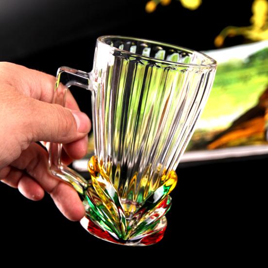 Painted Glass Coffee Cup 250ml Art Latte Mug 3D Stained Glass Tea Cup Heat-Resistant Glass Mug Gift for Coffee Lovers B
Painted Glass Coffee Cup 250ml Art Latte Mug 3D Stained Glass Tea Cup Heat-Resistant Glass Mug Gift for Coffee Lovers B