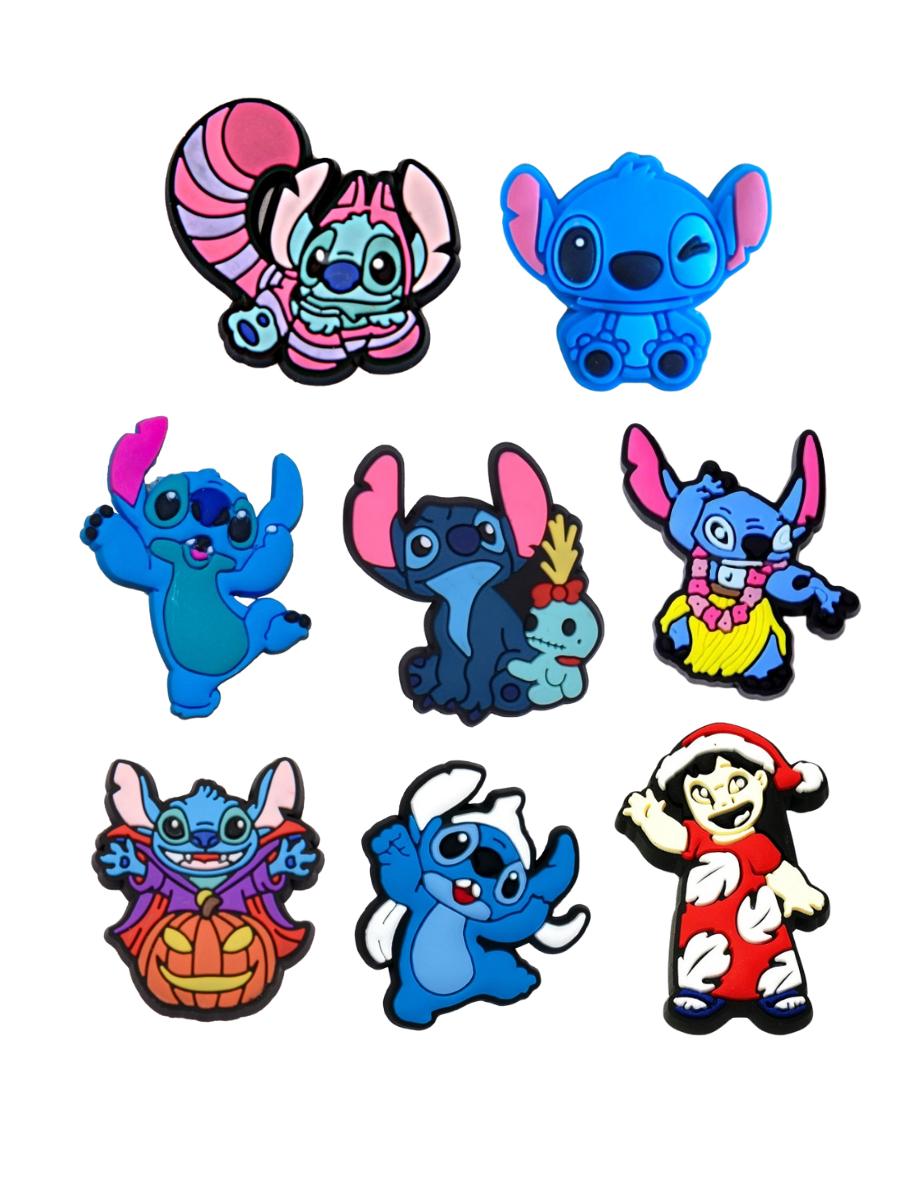 Джибітси Стіч 3D Ліло і стіч Lilo & Stitch 8 шт аксесуари для взуття крокс прикраса різнокольоровий
Джибітси Стіч 3D Ліло і стіч Lilo & Stitch 8 шт аксесуари для взуття крокс прикраса різнокольоровий