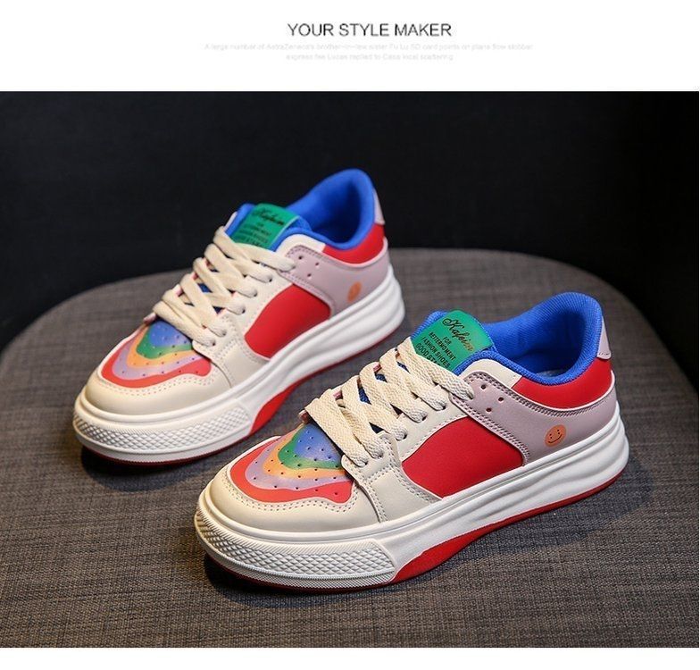 Літо 2025 нові маленькі білі кеди з кольоровим поєднанням мандаринової качки жіночі студентські дихаючі туфлі універсальні повсякденні кеди на платформі жіночі 40
Літо 2025 нові маленькі білі кеди з кольоровим поєднанням мандаринової качки жіночі студентські дихаючі туфлі універсальні повсякденні кеди на платформі жіночі 40