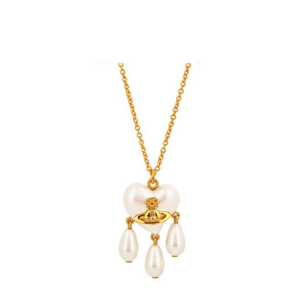 Vivienne Westwood Cheryl Pearl Heart Necklace 6301012t 02r107 one size
Vivienne Westwood Cheryl Pearl Heart Necklace 6301012t 02r107 one size