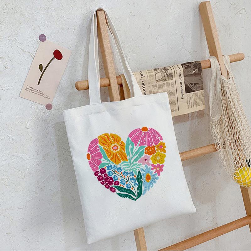 Холщовая сумка с цветочным принтом повседневная женская сумка большой вместимости No specification
Холщовая сумка с цветочным принтом повседневная женская сумка большой вместимости No specification