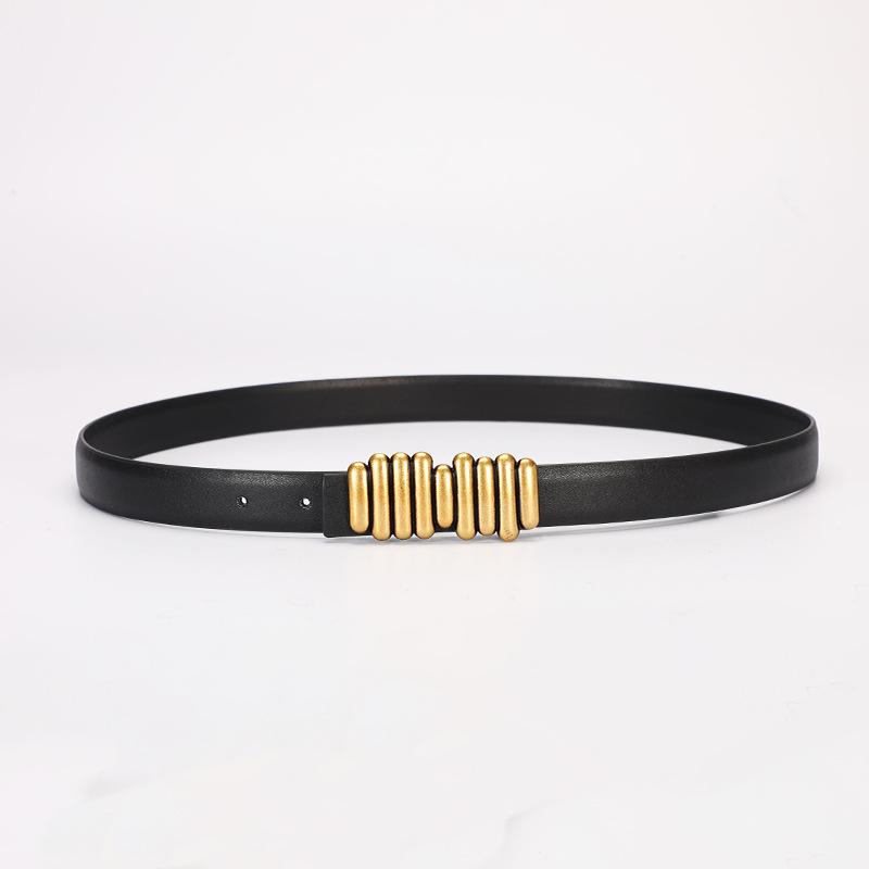 Color Pure Cowhide Belt Women S Caterpillar Vintage Smooth Buckle Belt Women S Simple 115cm чорний
Color Pure Cowhide Belt Women S Caterpillar Vintage Smooth Buckle Belt Women S Simple 115cm чорний
