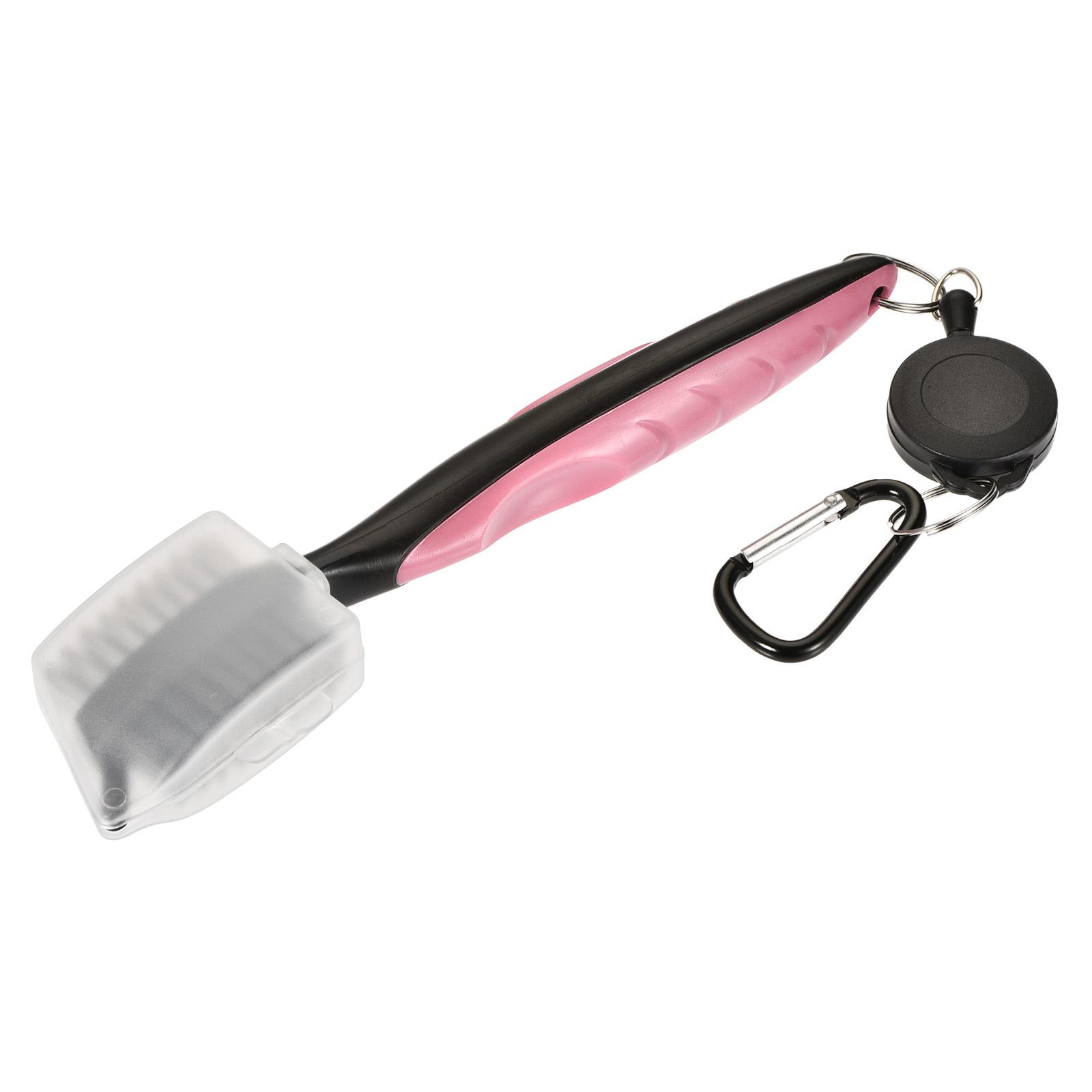 Golf Club Brush Double Sided Retractable Dust Groove Cleaner with Extension Cord Clip Protective Shell рожевий
Golf Club Brush Double Sided Retractable Dust Groove Cleaner with Extension Cord Clip Protective Shell рожевий