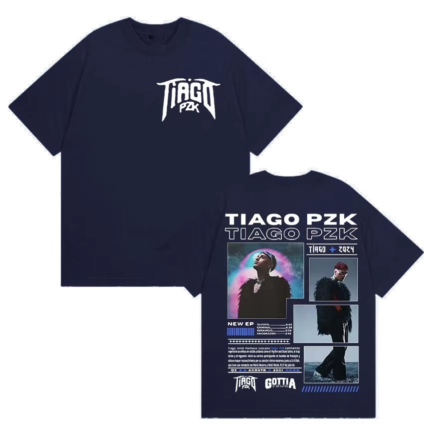 Rapper TIAGO PZK Album 2026 Merch T Shirts Unisexs Women Hip Hop Gothic Short Sleeve Tshirt Unisex Retro Style Clothing Tops TShirt S
Rapper TIAGO PZK Album 2026 Merch T Shirts Unisexs Women Hip Hop Gothic Short Sleeve Tshirt Unisex Retro Style Clothing Tops TShirt S