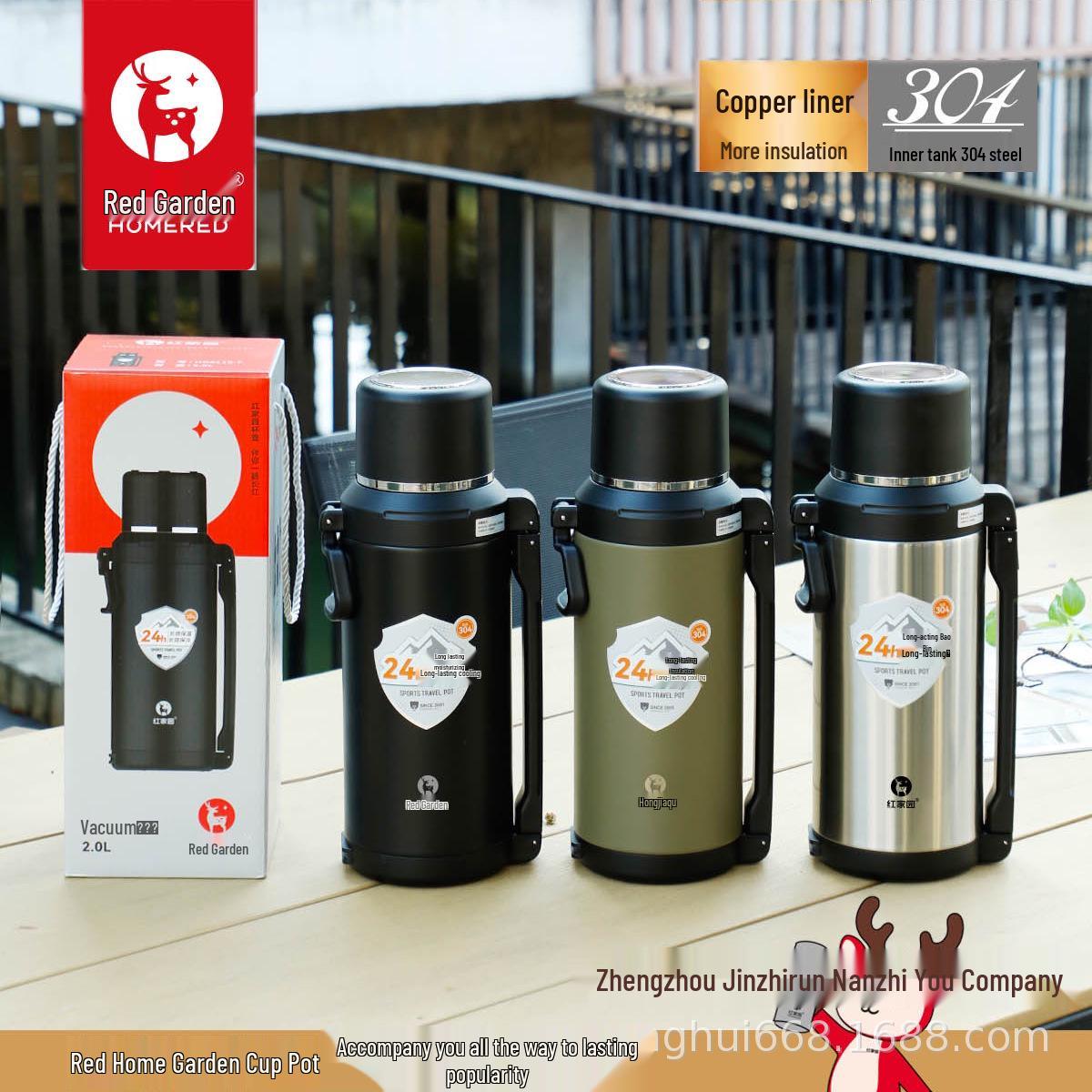 Red Portable Thermos Flask with One-Button Press, Large Capacity, Travel Kettle, Double-Use Lid, and Stew Tea Cup Green
Red Portable Thermos Flask with One-Button Press, Large Capacity, Travel Kettle, Double-Use Lid, and Stew Tea Cup Green