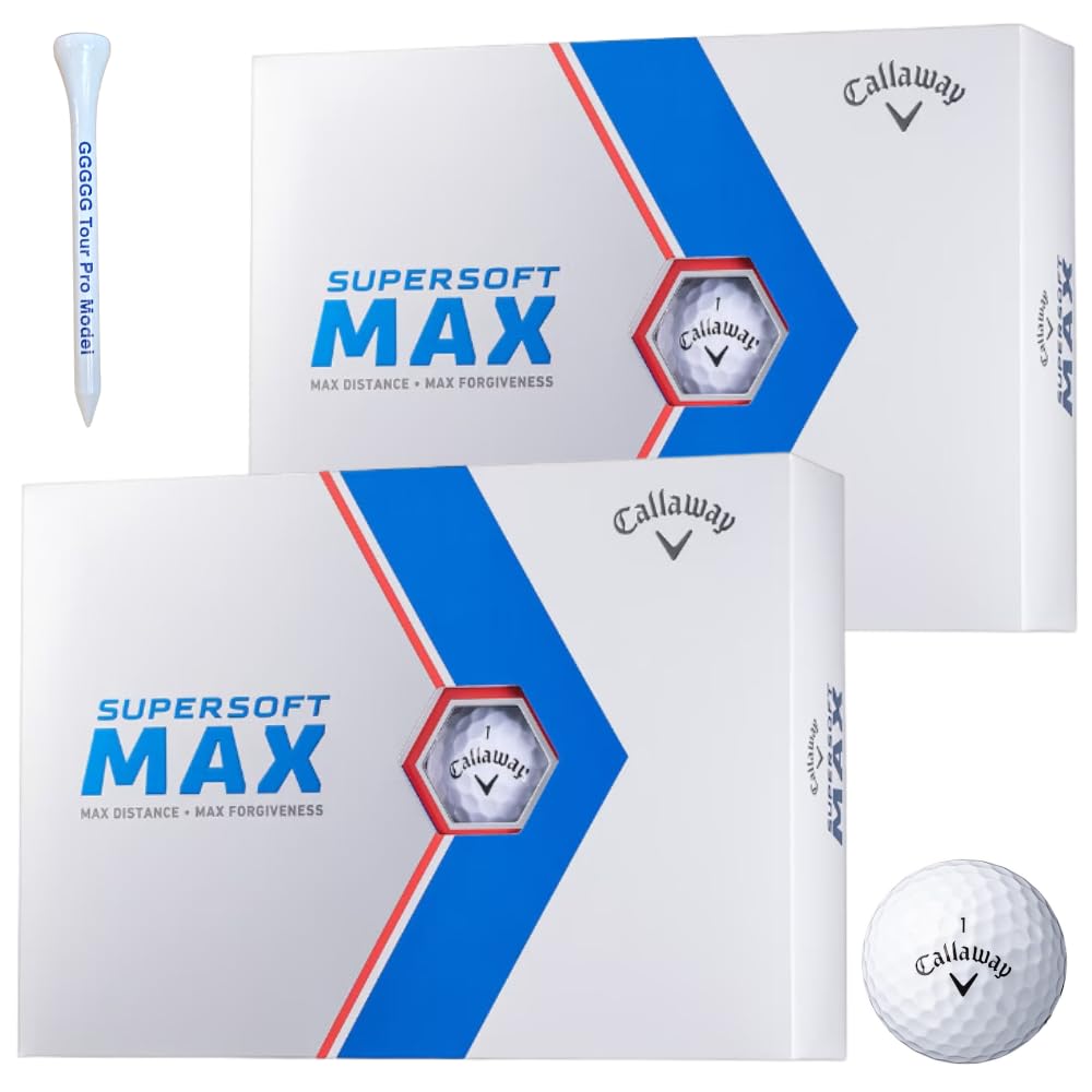 Мяч для гольфа Callaway Super Soft MAX Callaway SUPERSOFT Max 2023 Белый БЕЛЫЙ Белый 2 дюжины 24 мяча Деревянная подставка
Мяч для гольфа Callaway Super Soft MAX Callaway SUPERSOFT Max 2023 Белый БЕЛЫЙ Белый 2 дюжины 24 мяча Деревянная подставка