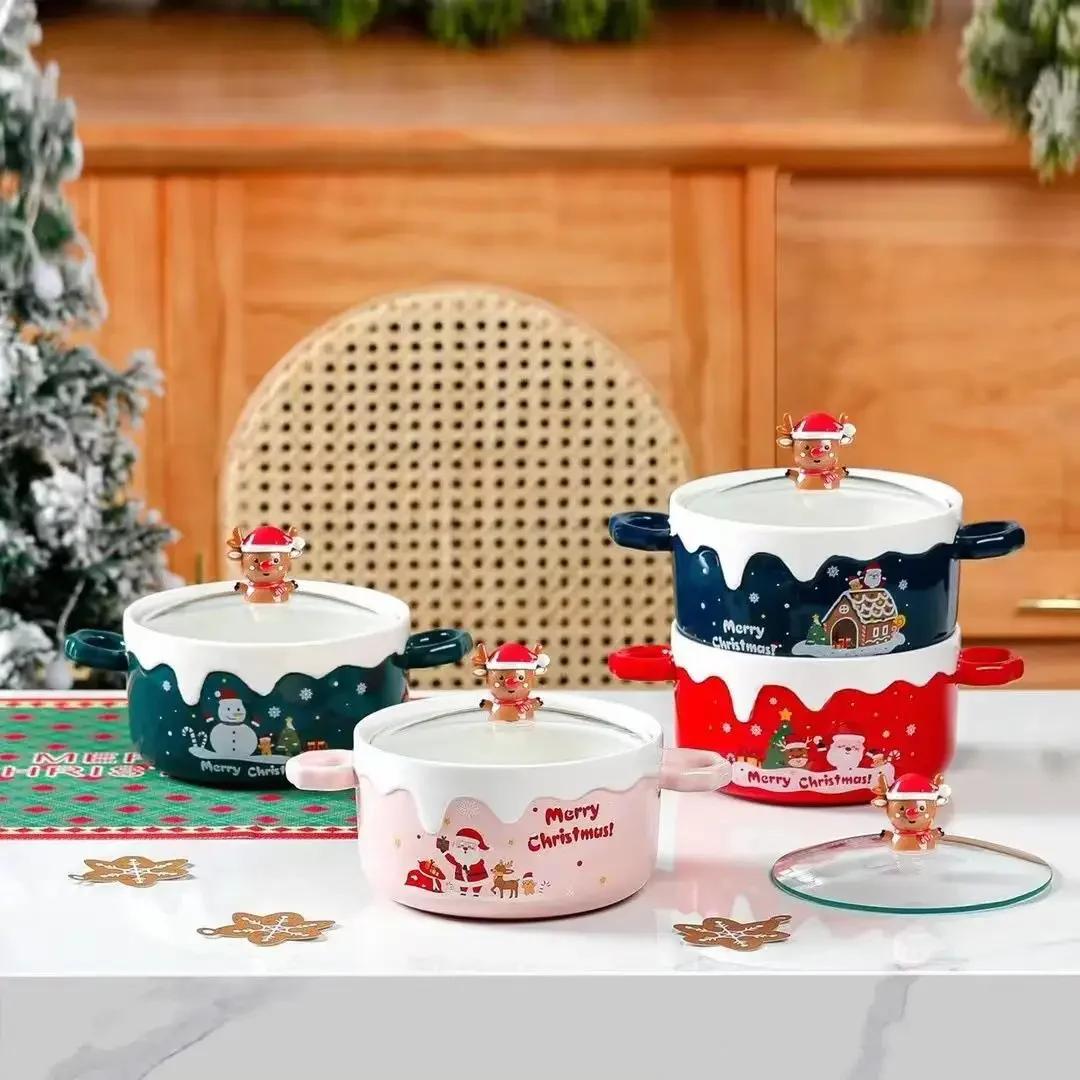 Christmas Ceramic Soup Bowl with Lid, Large Ramen Salad Bowl, Cute Reindeer Design Porcelain Noodle Fruit Bowl Gift 6 Inches
Christmas Ceramic Soup Bowl with Lid, Large Ramen Salad Bowl, Cute Reindeer Design Porcelain Noodle Fruit Bowl Gift 6 Inches
