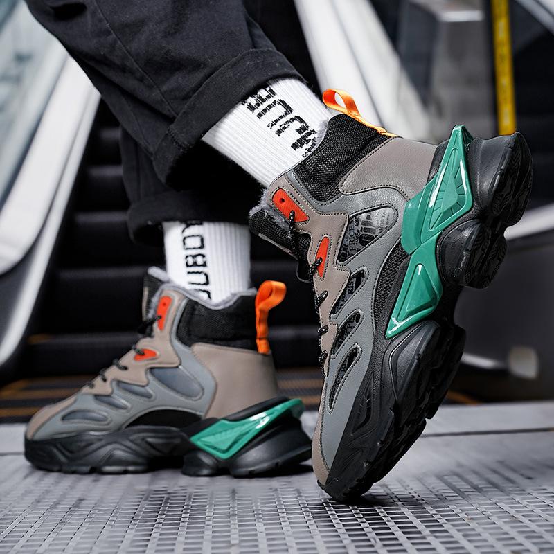 Мужские большие размеры мягкие эластичные зимние теплые утепленные сноубутсы нескользящие износостойкие для активного отдыха спорта альпинизма высокие хлопковые ботинки 46
Мужские большие размеры мягкие эластичные зимние теплые утепленные сноубутсы нескользящие износостойкие для активного отдыха спорта альпинизма высокие хлопковые ботинки 46