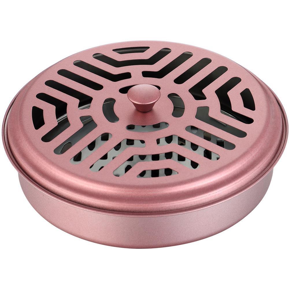 Multi-purpose Portable Metal Mosquito Coils Holder Sandalwood Rack with Cover Anti Incense Plate Tray Home Hotel Camping
Multi-purpose Portable Metal Mosquito Coils Holder Sandalwood Rack with Cover Anti Incense Plate Tray Home Hotel Camping