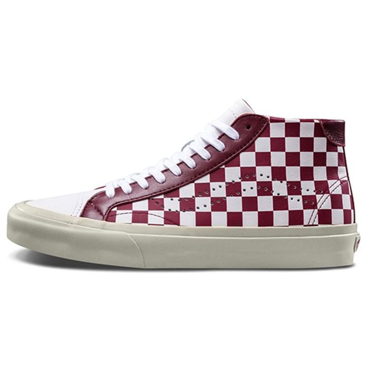 Vans Court Mid Checker — кроссовки унисекс White Cabernet Red True-White Marshmallow VN0A34A6QFE
Vans Court Mid Checker — кроссовки унисекс White Cabernet Red True-White Marshmallow VN0A34A6QFE