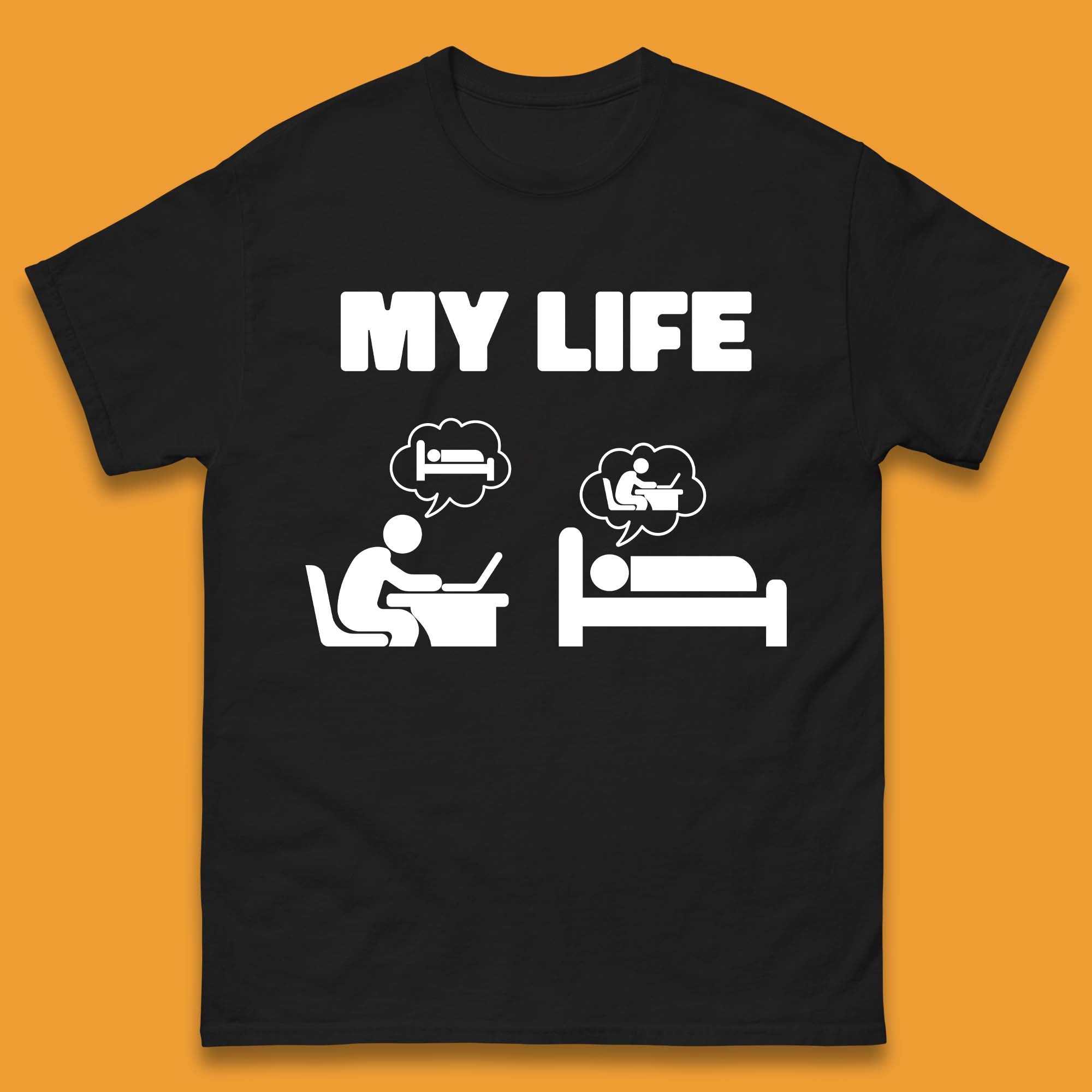 My Life Mens T-Shirt Womens Tops Tees L
My Life Mens T-Shirt Womens Tops Tees L
