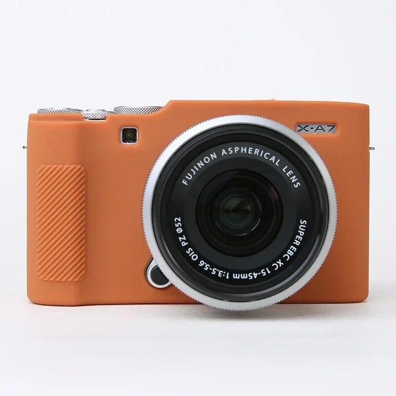 Мягкий силиконовый защитный чехол для камеры, чехол для Fujifilm XA7 Fuji X-A7 кофейный
Мягкий силиконовый защитный чехол для камеры, чехол для Fujifilm XA7 Fuji X-A7 кофейный