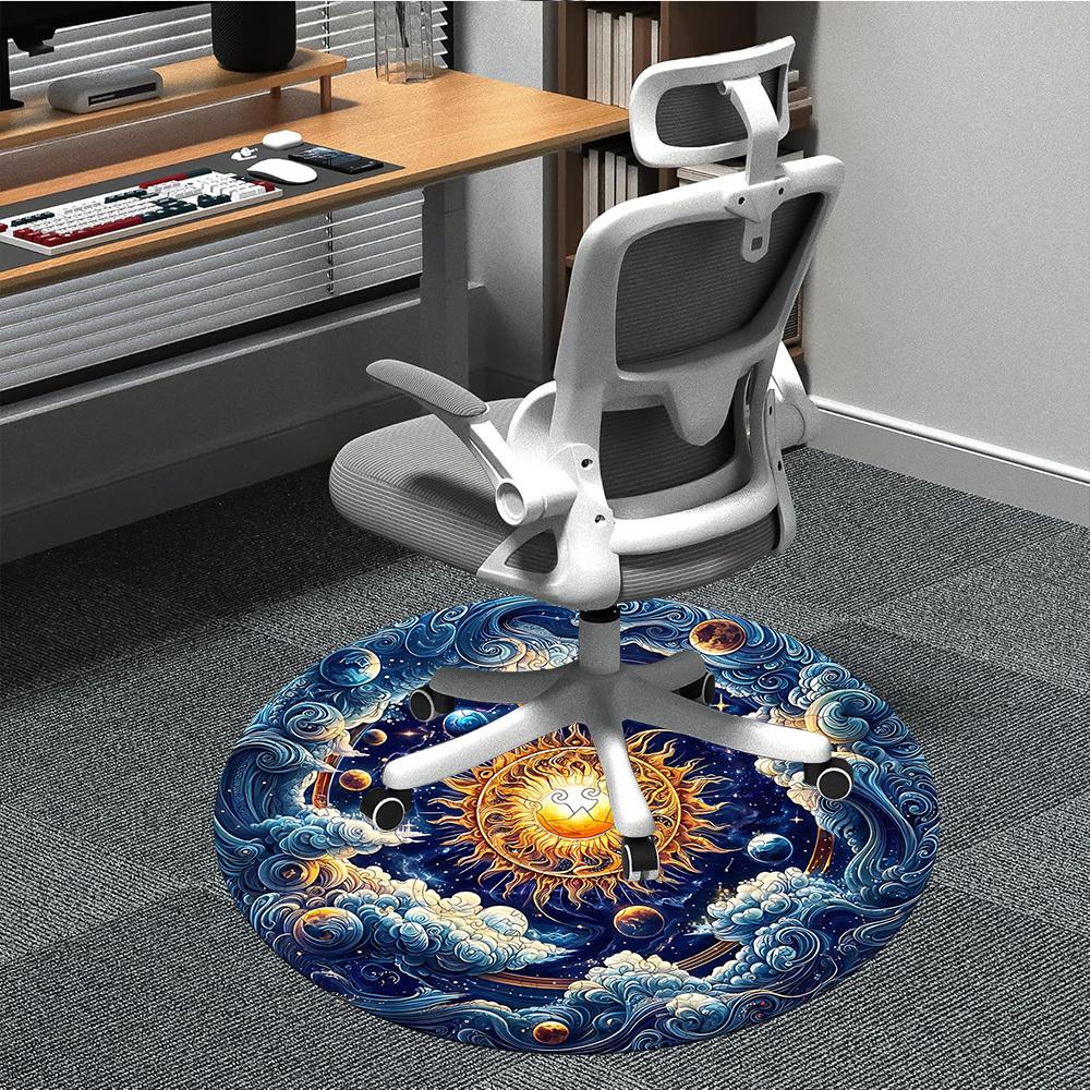 1pc Celestial Waves Chair Carpet for Office, Soft Comfortable Mat For Office, Living Room, Bedroom, Machine Washable Carpet yy251112206 80cm by 80cm
1pc Celestial Waves Chair Carpet for Office, Soft Comfortable Mat For Office, Living Room, Bedroom, Machine Washable Carpet yy251112206 80cm by 80cm