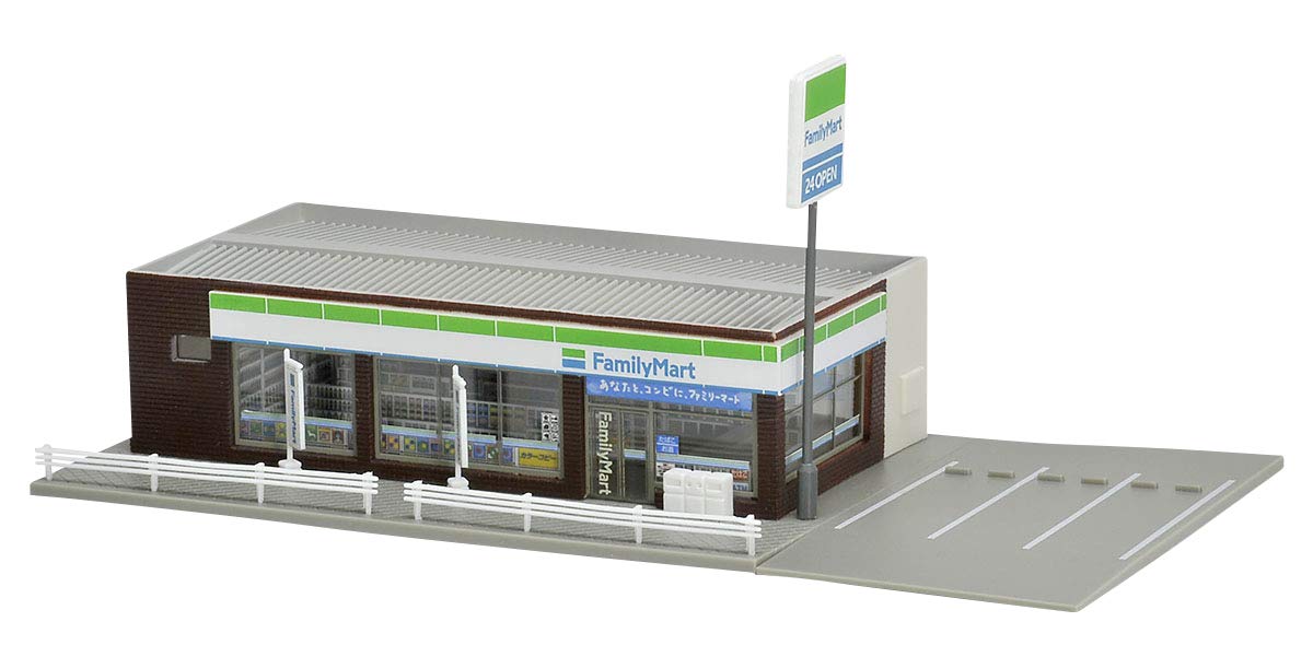 TOMYTEC Магазин у дома TOMIX N Gauge Family Mart 4270, принадлежности для моделей железных дорог
TOMYTEC Магазин у дома TOMIX N Gauge Family Mart 4270, принадлежности для моделей железных дорог