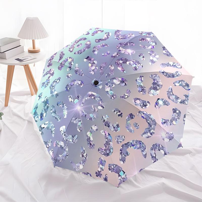 Iridescent Glittering Automatic Folding Umbrella with 8-Rib Compact Design & Shimmering Pastel Colors (/Purple/) - Self-Openin (as the picture,Iron&8K)
Iridescent Glittering Automatic Folding Umbrella with 8-Rib Compact Design & Shimmering Pastel Colors (/Purple/) - Self-Openin (as the picture,Iron&8K)