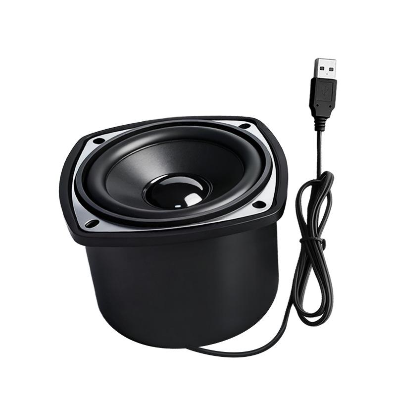 JingGeYuan Wired 15W USB Speaker, 3-Inch Round Cavity, 4 Ohm for Computers and Laptops.
JingGeYuan Wired 15W USB Speaker, 3-Inch Round Cavity, 4 Ohm for Computers and Laptops.