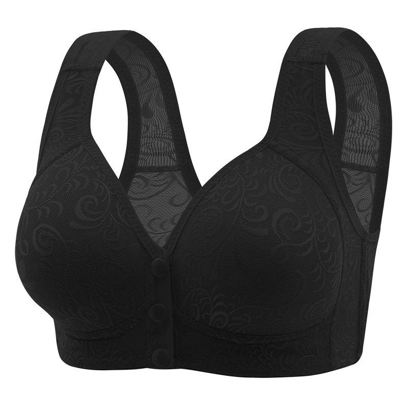 Middle Aged and Elderly Mothers Sexy Front Opening Underwear Without Steel Rings, Large Size Gathered Anti Sagging Bra, Vest Style Bra 36/80 чорний
Middle Aged and Elderly Mothers Sexy Front Opening Underwear Without Steel Rings, Large Size Gathered Anti Sagging Bra, Vest Style Bra 36/80 чорний