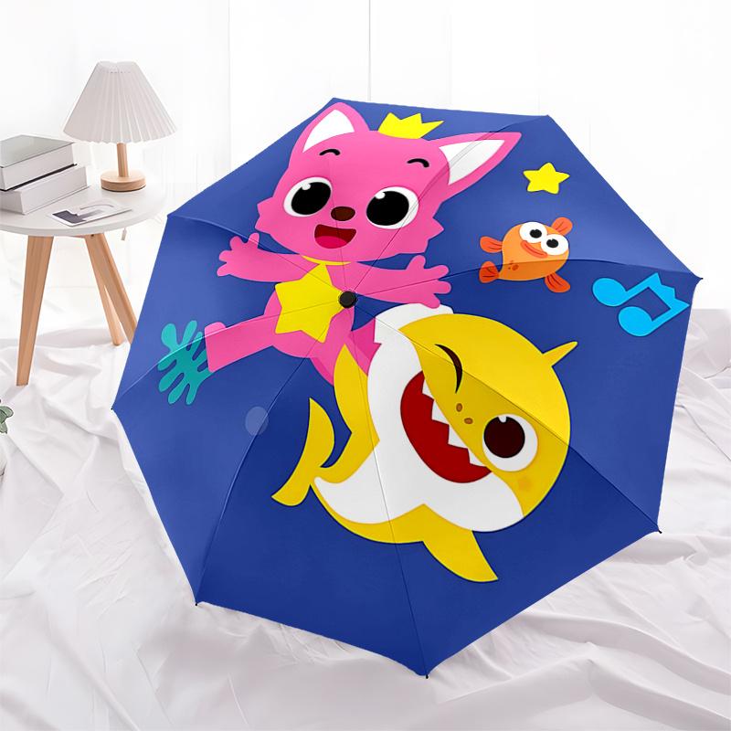 Pinkfong Baby Shark Automatic Opening/Closing Umbrella with 3-Fold Design and Iron Frame for Outdoor Use, Perfect Gift for Fans and Traveler
Pinkfong Baby Shark Automatic Opening/Closing Umbrella with 3-Fold Design and Iron Frame for Outdoor Use, Perfect Gift for Fans and Traveler