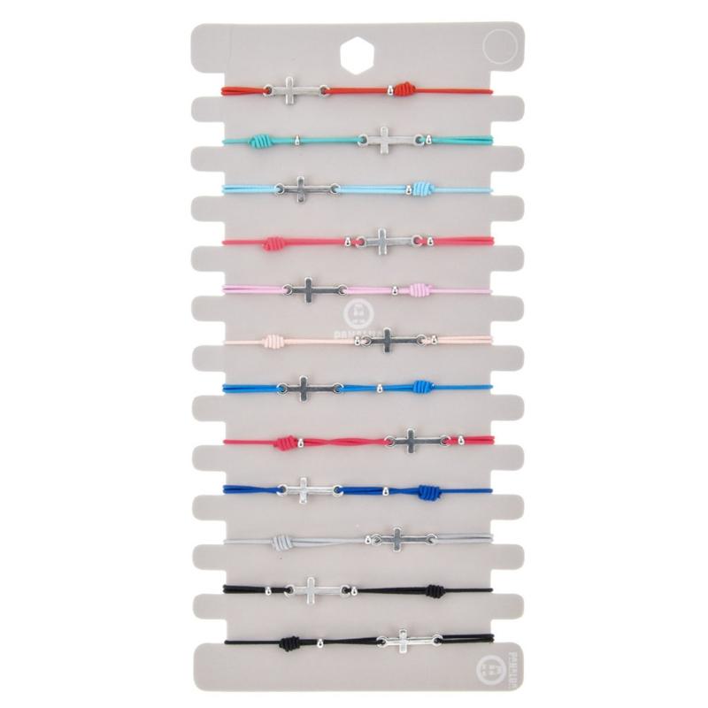 12 Pieces Alloy for Cross Stretch Bracelet Female Christian Personality Hand Knitted Jewelry with Adjustable Elastic Rop 1
12 Pieces Alloy for Cross Stretch Bracelet Female Christian Personality Hand Knitted Jewelry with Adjustable Elastic Rop 1