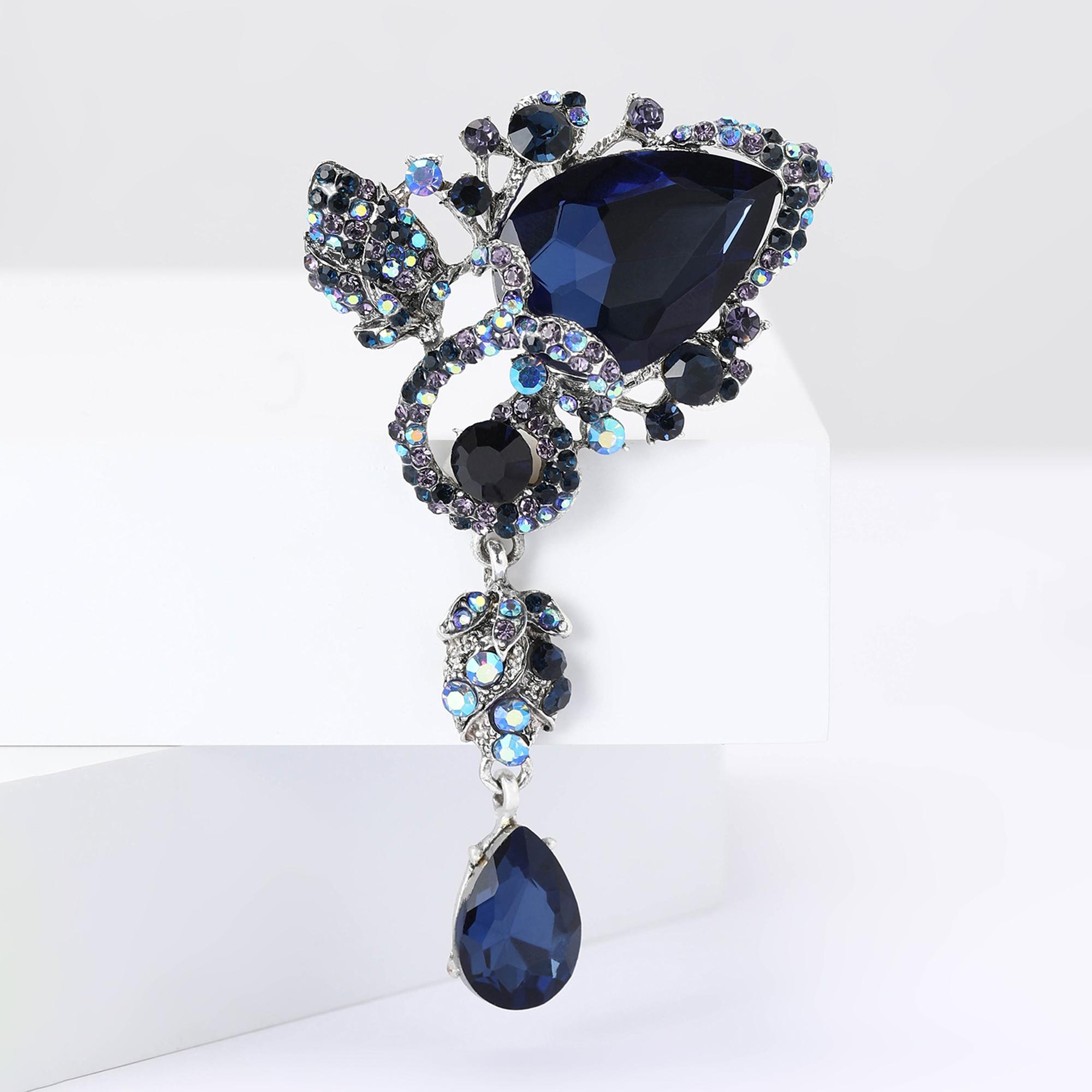 Rhinestone Flower Brooch for Women Unisex Crystal Glass Pins Banquet Party Backpack Gifts Jewelry Accessories
Rhinestone Flower Brooch for Women Unisex Crystal Glass Pins Banquet Party Backpack Gifts Jewelry Accessories