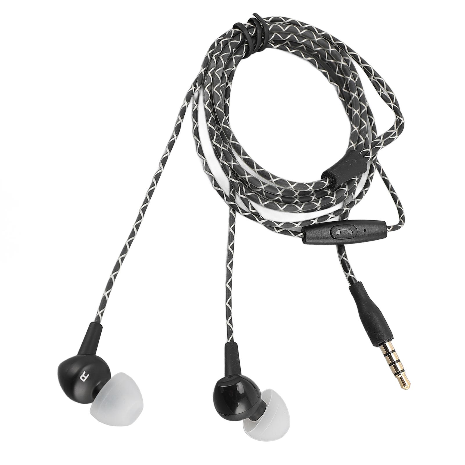 Wired rbuds with Microphone HD Stereo Bass Noise Reduction 3.5 mm rphones for Smartphones Tablets
Wired rbuds with Microphone HD Stereo Bass Noise Reduction 3.5 mm rphones for Smartphones Tablets