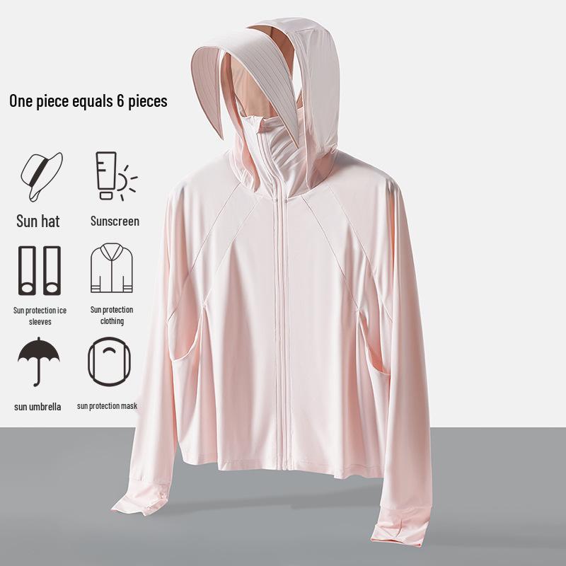 Jiao s Women s UPF50+ Cloud Yarn Sun Protection Jacket - Lightweight, Breathable, Anti-UV Skin Coat Medium
Jiao s Women s UPF50+ Cloud Yarn Sun Protection Jacket - Lightweight, Breathable, Anti-UV Skin Coat Medium