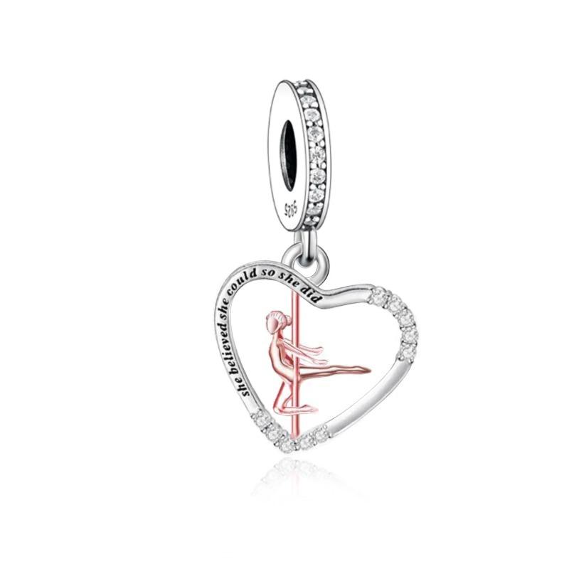 Браслет-ланцюжок з срібла 925 проби Fit Original Pan Charms Для танцю йоги Pole Dance гімнастки Будь сильною сама Виготовлення намистин Берлока
Браслет-ланцюжок з срібла 925 проби Fit Original Pan Charms Для танцю йоги Pole Dance гімнастки Будь сильною сама Виготовлення намистин Берлока