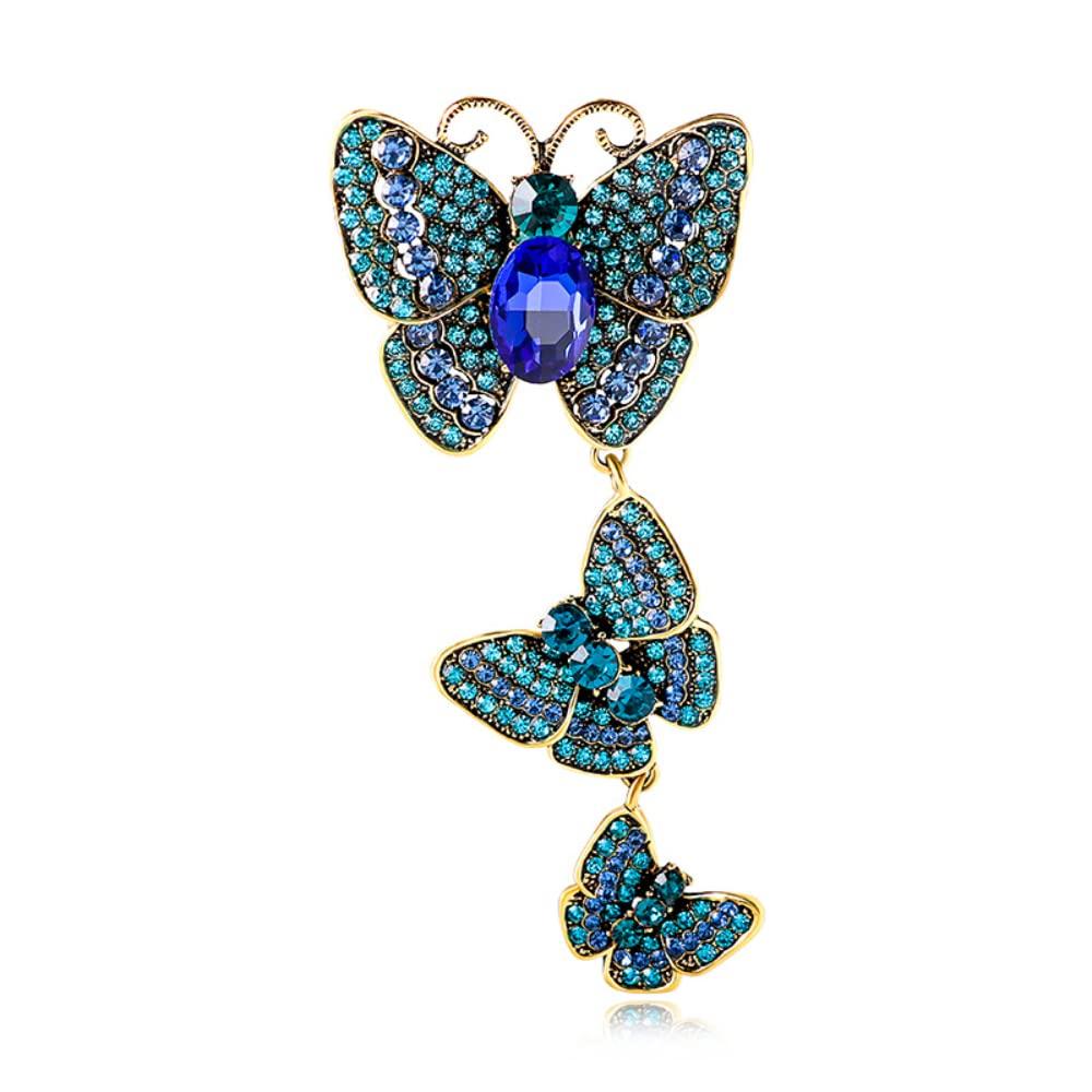 Brooch for 3 Three Butterfly Chest Entrance Graduation Gift for Accessory Women, Stylish, Pink, Green, Blue, Colors, Butterflies, Sparkly, Zirconia, синій
Brooch for 3 Three Butterfly Chest Entrance Graduation Gift for Accessory Women, Stylish, Pink, Green, Blue, Colors, Butterflies, Sparkly, Zirconia, синій