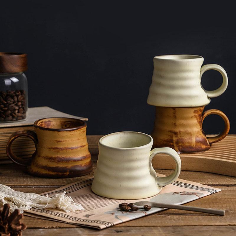 Vintage Ceramic Coffee Cup Irregular Stoneware Mug Hand Pinch Deformation Embossed Ceramic Mug Afternoon Camellia Flower Tea Cup 250ML
Vintage Ceramic Coffee Cup Irregular Stoneware Mug Hand Pinch Deformation Embossed Ceramic Mug Afternoon Camellia Flower Tea Cup 250ML