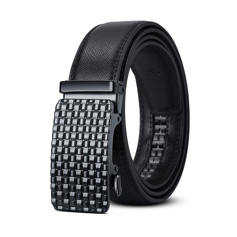Genuine Leather Men S Automatic Buckle Cowhide Belt Alloy Buckle Business Leisure Belt Middle-Aged And Young People Belt E-Commerce New 130cm
Genuine Leather Men S Automatic Buckle Cowhide Belt Alloy Buckle Business Leisure Belt Middle-Aged And Young People Belt E-Commerce New 130cm